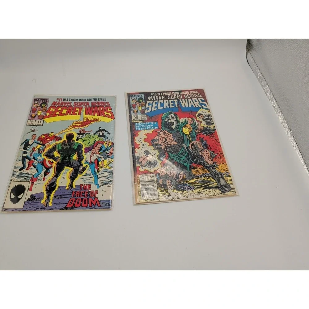 Marvel Super-Heroes Secret Wars #10 #11 (Marvel Comics Feb Mar 1985)